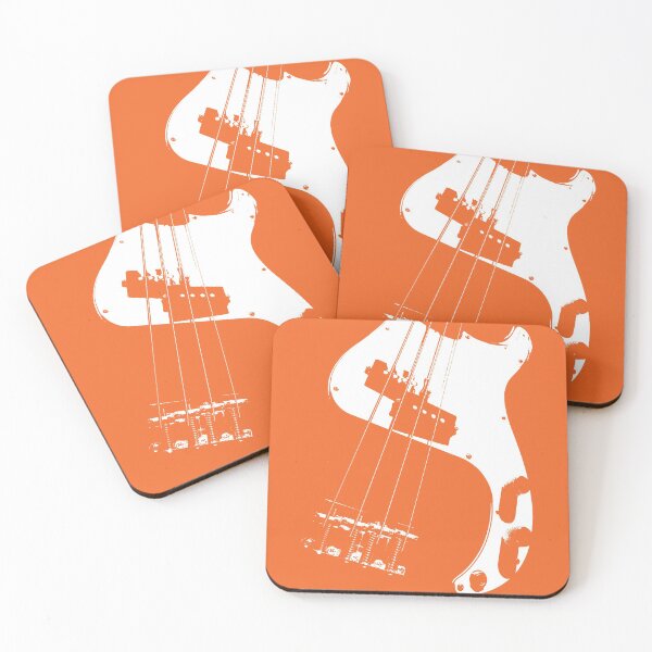 Item preview, Bass Guitar - Orange designed and sold by QuarterMoon.