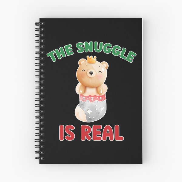 Item preview, The snuggle is real, Baby Bear, Christmas designed and sold by stickmeok.