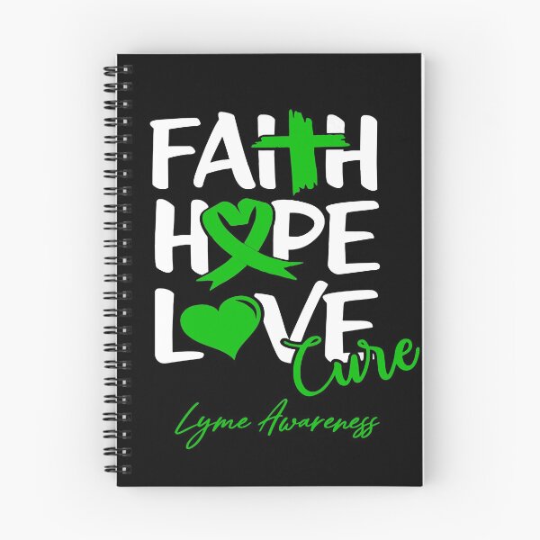 Item preview, Faith Hope Love Cure Lyme Awareness designed and sold by Grooffos.