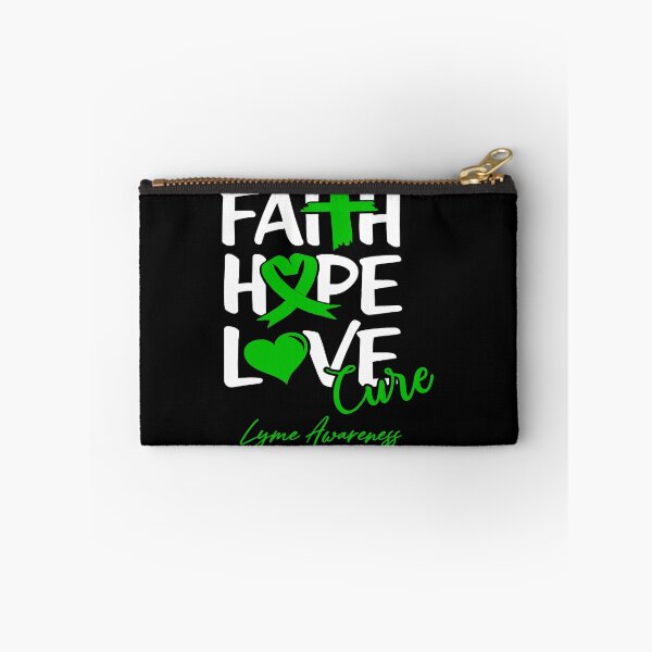 Item preview, Faith Hope Love Cure Lyme Awareness designed and sold by Grooffos.