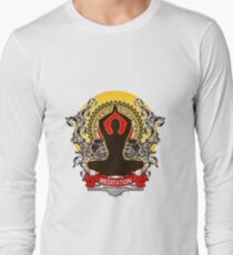 Meditation brings wisdom Long Sleeve T-Shirt