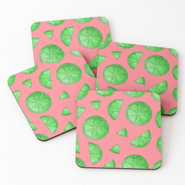 Item preview, Pink Floating Limes designed and sold by Katherine Swartzbeck.