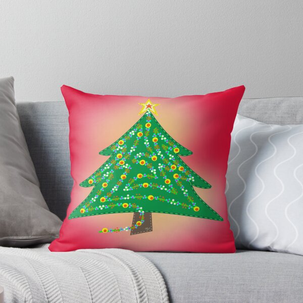 Discover XMAS – aka Christmas (Christmas Art) Throw Pillow