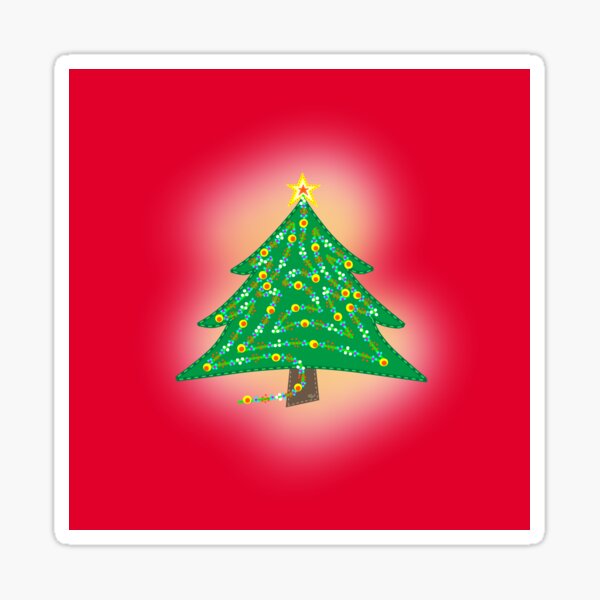 Discover XMAS – aka Christmas (Christmas Art) Sticker