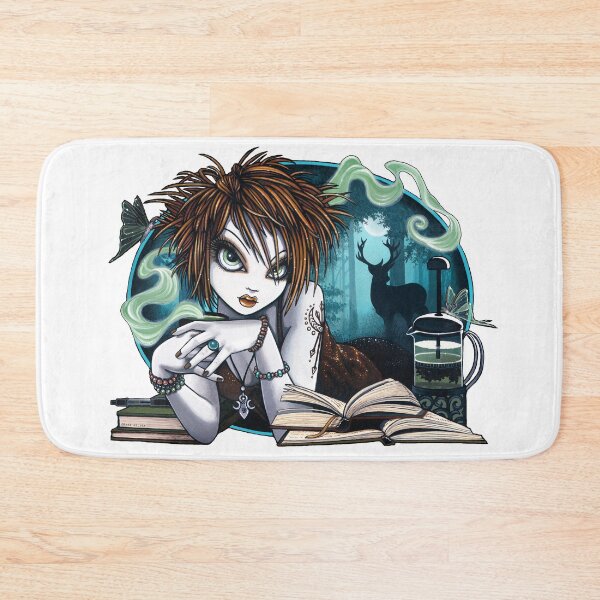 Item preview, Artemisia Nature Mugwort Tea Luna Moth Moon Stag Books designed and sold by Myka Jelina.