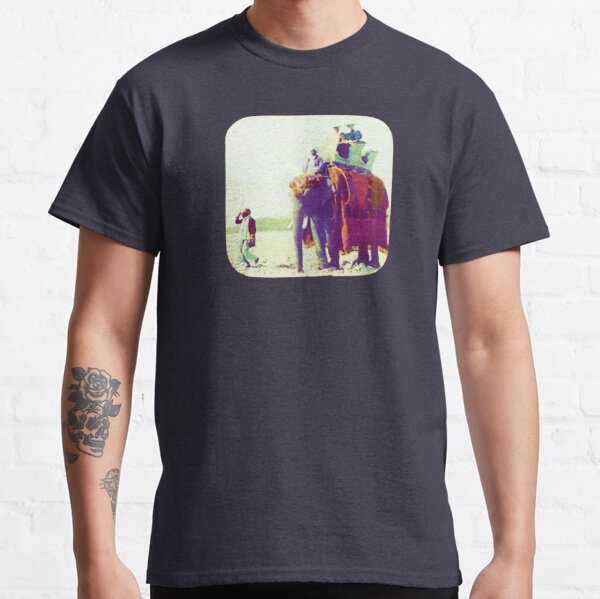 Ladies Riding an Elephant Classic T-Shirt