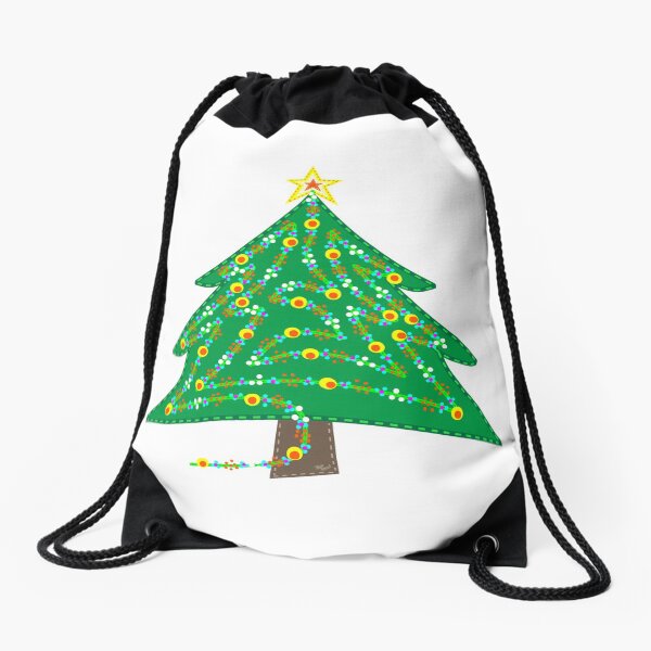 O Tannenbaum - Christmas Art Drawstring Bag