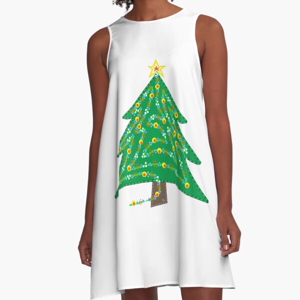 O Tannenbaum - Christmas Art A-Line Dress