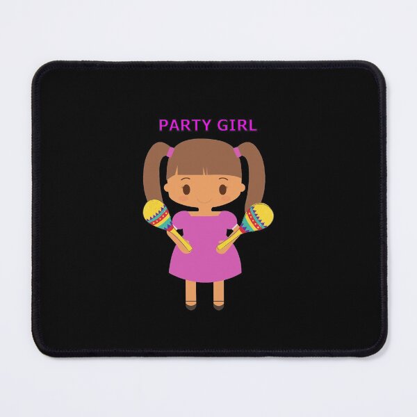 Item preview, Party Girl with Maracas designed and sold by janraydesigns.