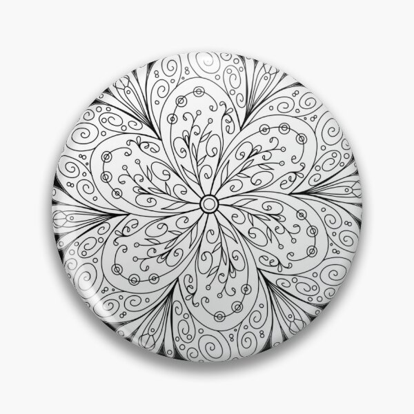 Item preview, Color-In Mandala - coloring book images, Mandala Mindfulness, colouring book designed and sold by 10pmCreations.