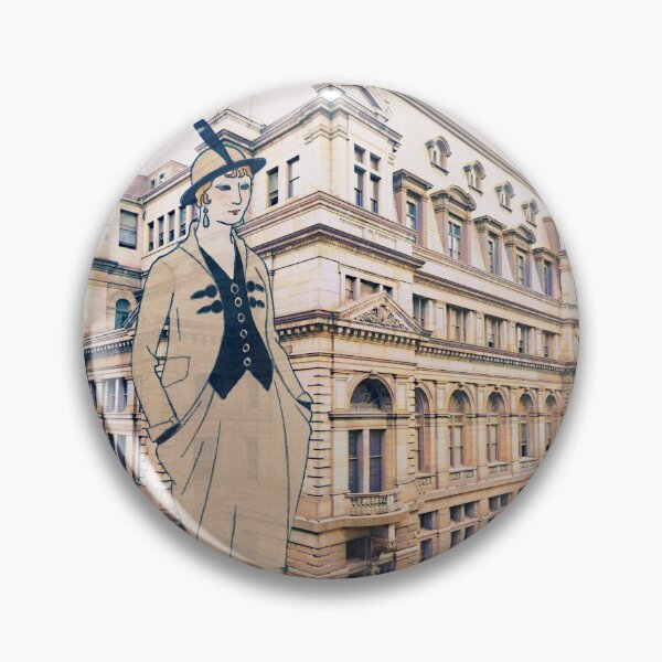 Item preview, Greyhound at the Courthouse designed and sold by Lisa Marie Mercer.