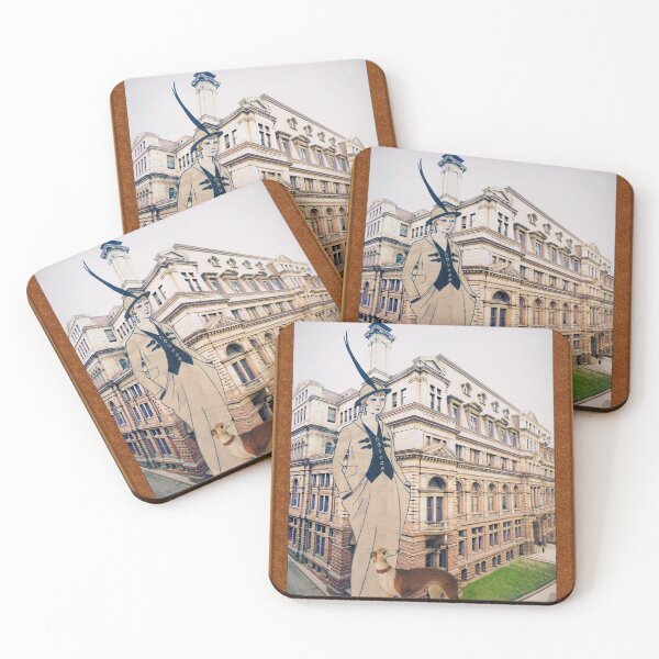 Item preview, Greyhound at the Courthouse designed and sold by Lisa Marie Mercer.