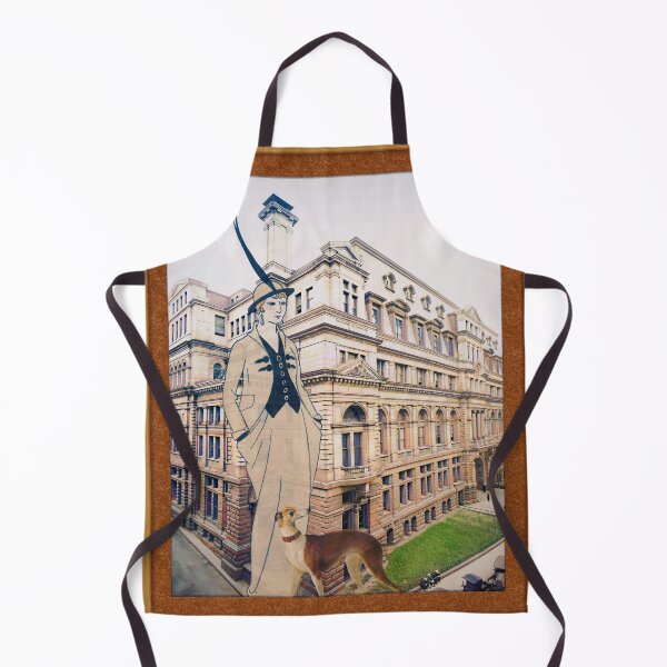 Item preview, Greyhound at the Courthouse designed and sold by Lisa Marie Mercer.