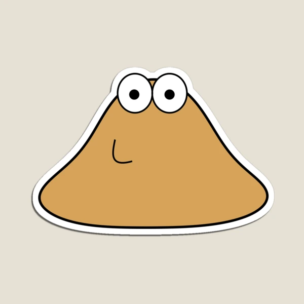 emo pou Sticker for Sale by Inverno85