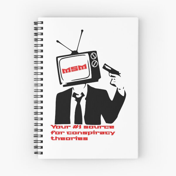Item preview, MSM La fuente número uno para teorías de conspiración Diseño de noticias falsas designed and sold by InStockShop.