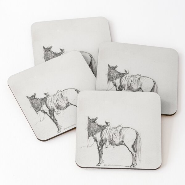 Item preview, horse drawing designed and sold by SummersCreek.