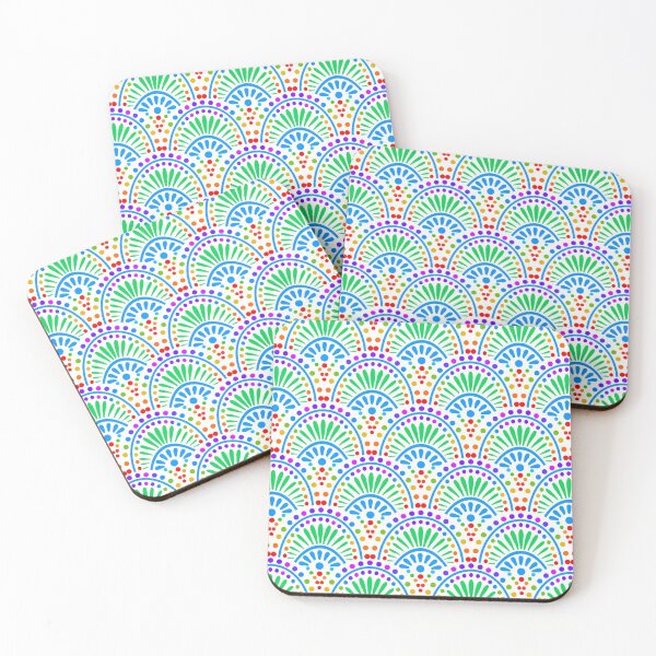 Item preview, Multicolor Rainbow Fan Pattern designed and sold by Martini-Four.