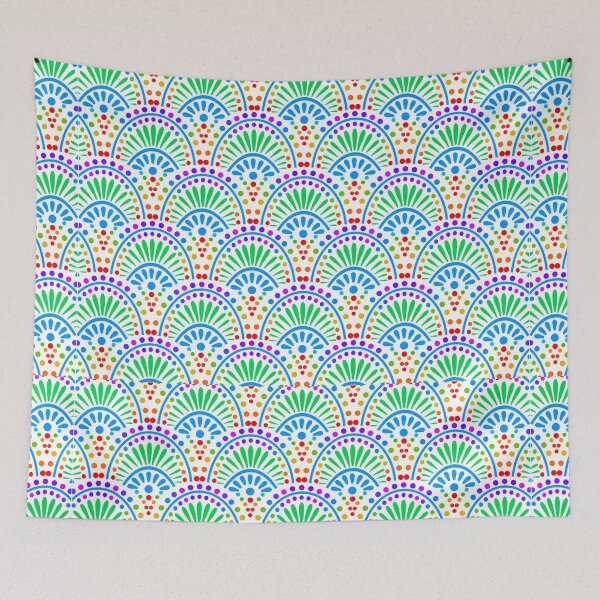 Item preview, Multicolor Rainbow Fan Pattern designed and sold by Martini-Four.