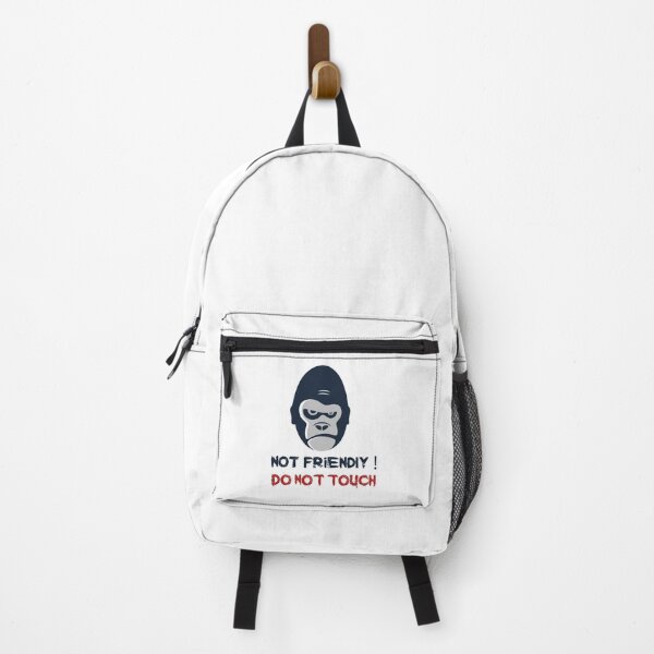 Item preview, Not Friendly Do Not Touch - Social Distancing Grumpy Gorilla Golira Design Gift Idea For Halloween designed and sold by Prince - Bestseller ★★★★★.