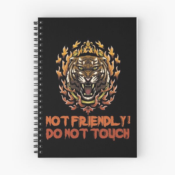 Item preview, Not Friendly Do Not Touch - Social Distancing Angry Tiger Design Gift Idea For Halloween designed and sold by Prince - Bestseller ★★★★★.