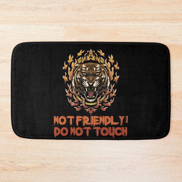 Item preview, Not Friendly Do Not Touch - Social Distancing Angry Tiger Design Gift Idea For Halloween designed and sold by Prince - Bestseller ★★★★★.