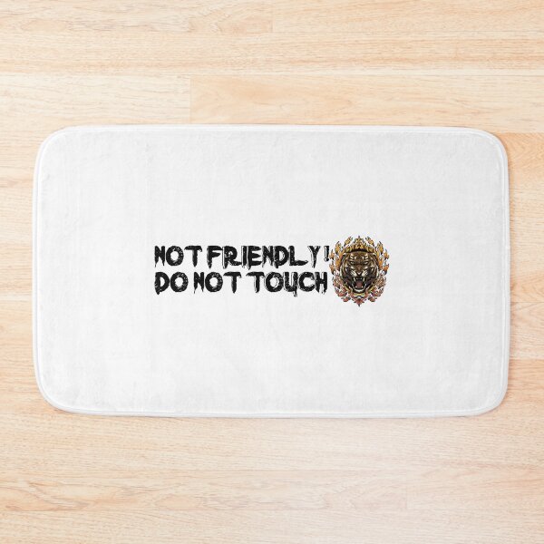 Item preview, Not Friendly Do Not Touch - Social Distancing Angry Tiger Design Gift Idea For Halloween designed and sold by Prince - Bestseller ★★★★★.