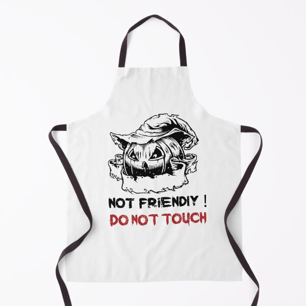 Item preview, Friendly Do Not Touch - Social Distancing Scary Pumpkin Design Gift Idea For Halloween designed and sold by Prince - Bestseller ★★★★★.