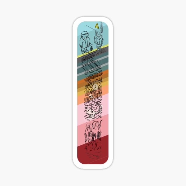 Item preview, On the Ledge Color Stripes designed and sold by InkerInks.