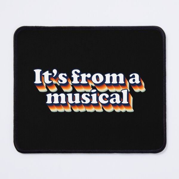 Item preview, Retro Vintage Colorful It's From A Musical designed and sold by Shop signer.