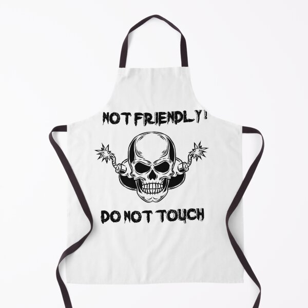 Item preview, Not Friendly Do Not Touch - Social Distancing Explosive Skull Design Gift Idea For Halloween designed and sold by Prince - Bestseller ★★★★★.