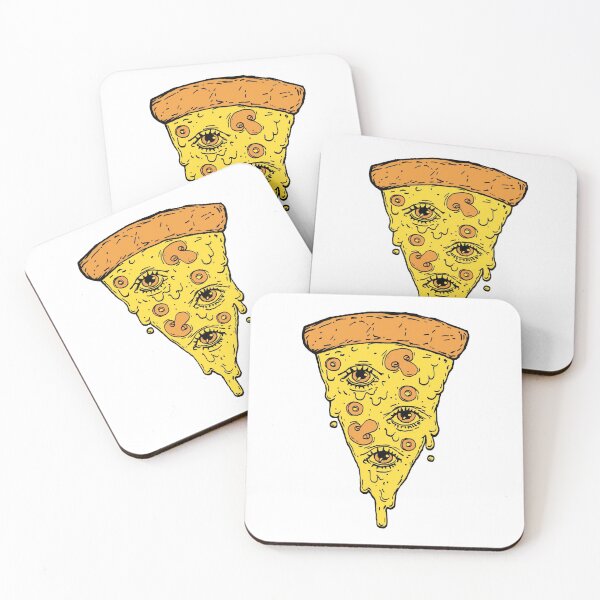 Item preview, pizza with eyes designed and sold by Niti-Niti.