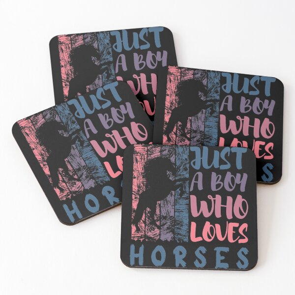 Item preview, Just A Boy Who Loves Horses designed and sold by Desigffee.