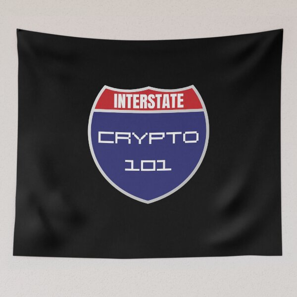 Item preview, Crypto 101 Highway Sign designed and sold by RedSparkle.