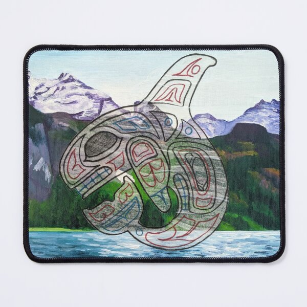 Item preview, Traditional Alaskan Orca designed and sold by Ciara Barsotti.