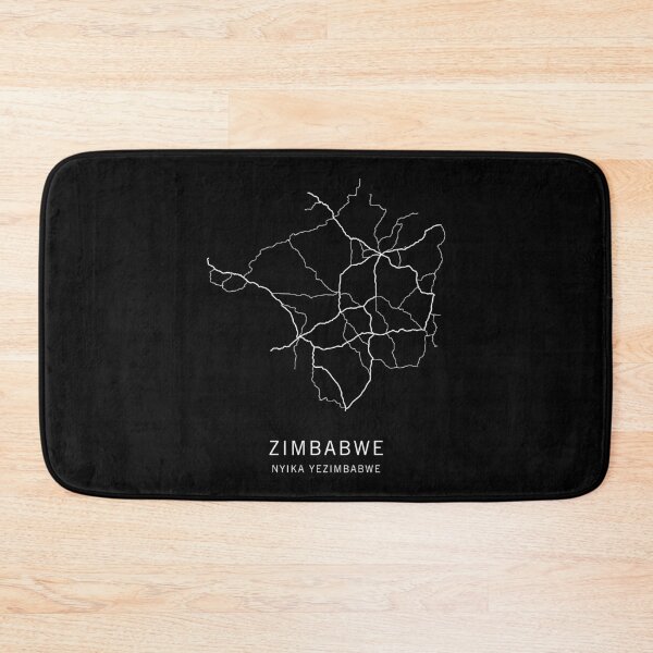 Item preview, Zimbabwe Road Map designed and sold by clarkstpress.