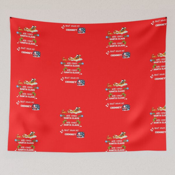 Item preview, Here Comes Santa Claus designed and sold by Chrisblazestore.