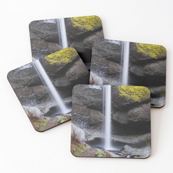 Item preview, Latourell Falls in January designed and sold by Jennifer Hulbert-Hortman.