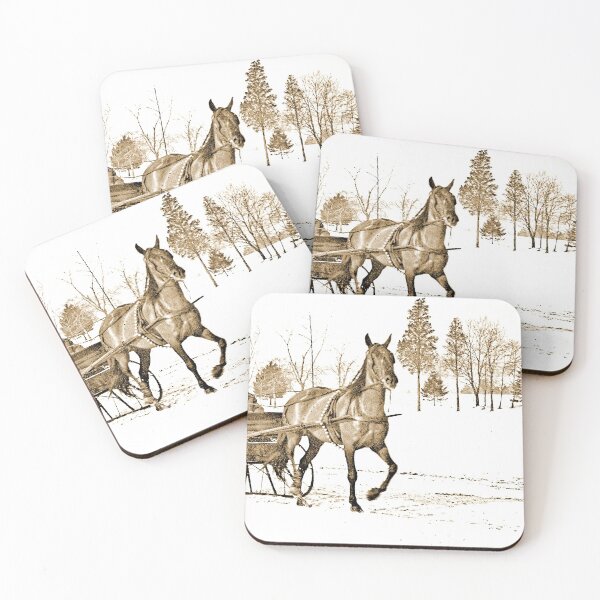 Item preview, Sleigh Ride, c. 1897 designed and sold by AMacGPhilly.