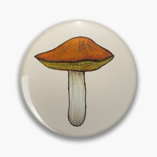 Item preview, American Slippery Jack Mushroom (Suillus Amercanus) designed and sold by ArtfullyAudrey.
