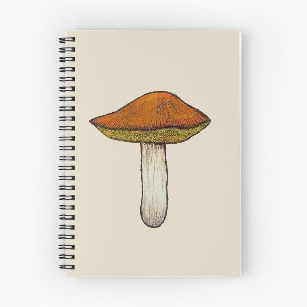 Item preview, American Slippery Jack Mushroom (Suillus Amercanus) designed and sold by ArtfullyAudrey.