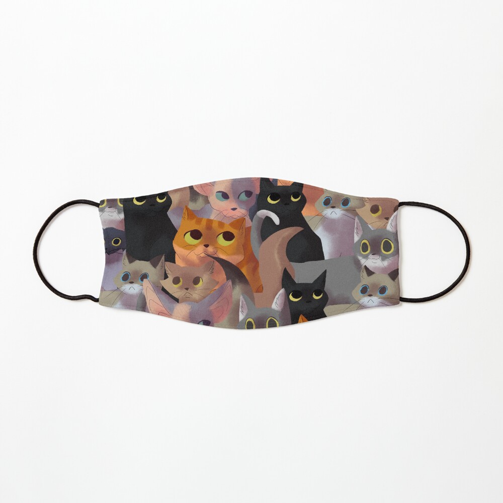 Lotsa cats Mask