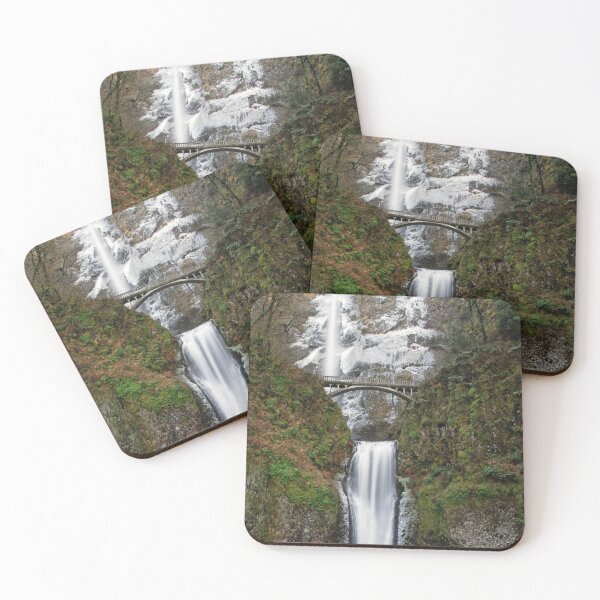 Item preview, Multnomah Falls in January designed and sold by Jennifer Hulbert-Hortman.