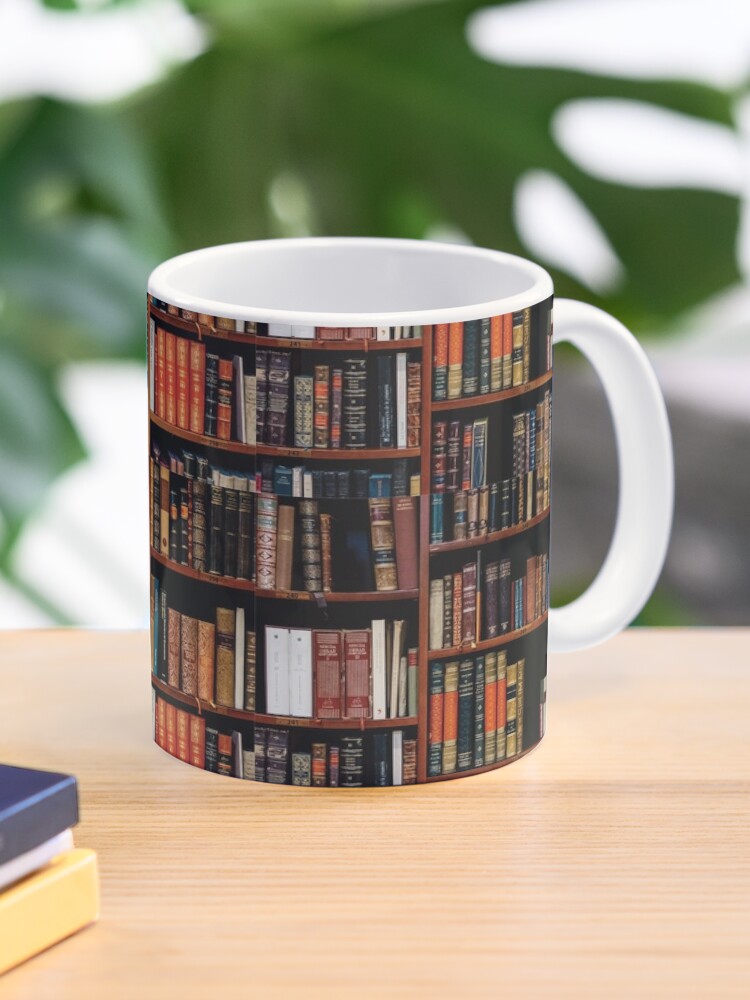 Bookworm Tasse à café Bibliothécaire Tasse à café Amateurs de livres Tasse  à de lecture Tasse à boire Modèle A