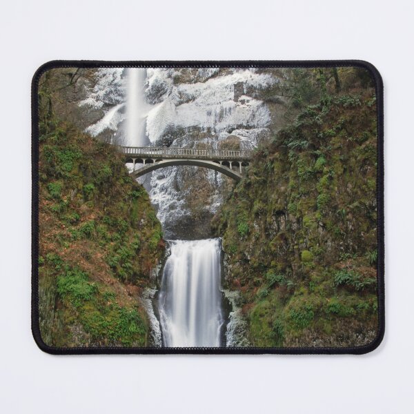 Item preview, Multnomah Falls in January designed and sold by Jennifer Hulbert-Hortman.