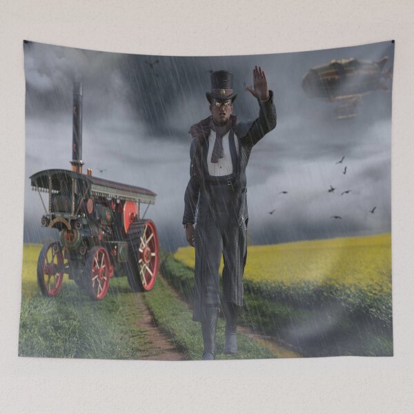 Item preview, Steampunk Farmer  designed and sold by Gypsykiss.