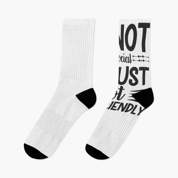 Item preview, I'm Not Antisocial I'm Just Not User Friendly - Funny Distancing Typography Design Gift Idea For Loners designed and sold by Prince - Bestseller ★★★★★.