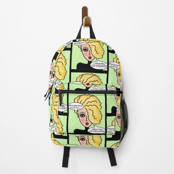 Item preview, Blondes Have More Fun When They Go Vegan designed and sold by Lois Eastlund.