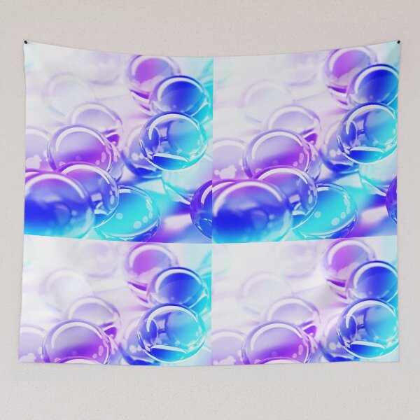 Item preview, Purple and blue bubbles designed and sold by pnkpopcorn.
