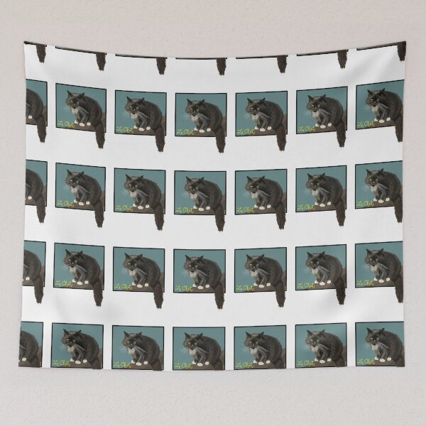 Item preview, Le chat (noir) designed and sold by Orson’s Owl Originals.