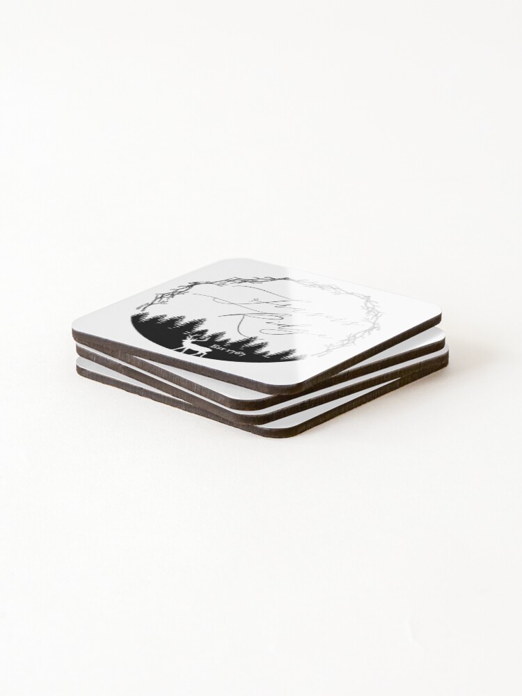 Thumbnail 4 of 5, Coasters (Set of 4), Frasers Ridge designed and sold by IwancioDesign.